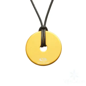 Médaillon Tesla jaune