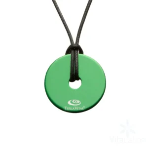 Médaillon Tesla vert