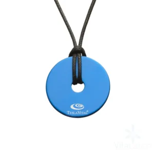 Médaillon Tesla indigo