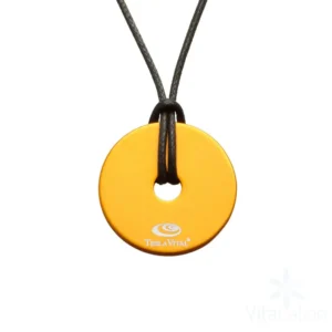 Médaillon Tesla orange